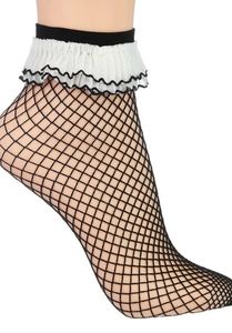 NWT fishnet ankle socks